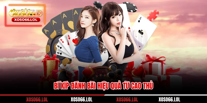 Bí kíp đánh bài hiệu quả từ cao thủ
